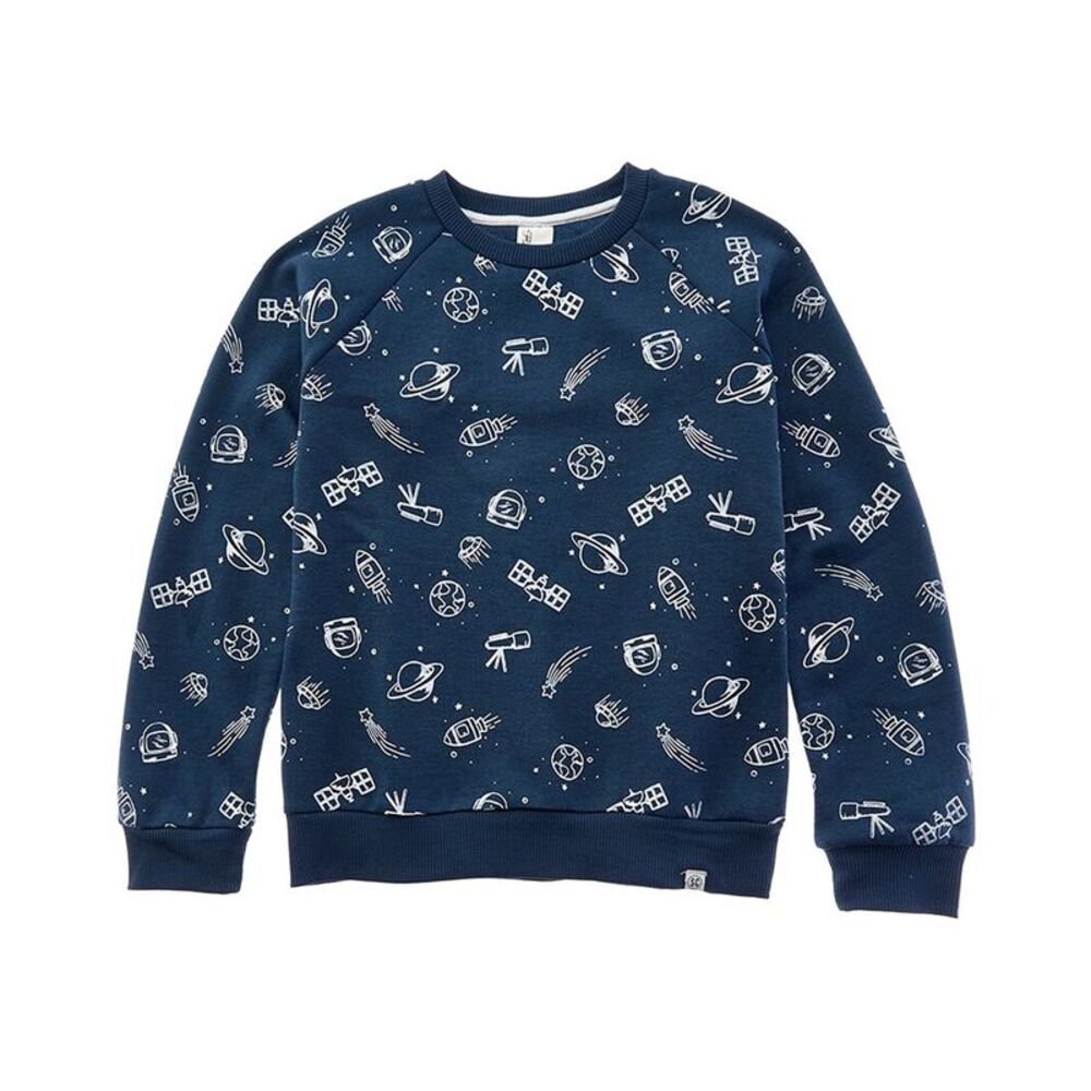 Sovereign Code Boys  Bryson Printed Sweatshirt, Blue